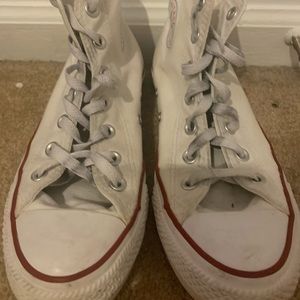 White high top converse